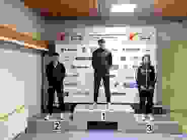 Podest AR MJ WJ Mit Jöhl Corinne Jöhl sicherte sich im Luftgewehr-Wettkampf Bronze.
