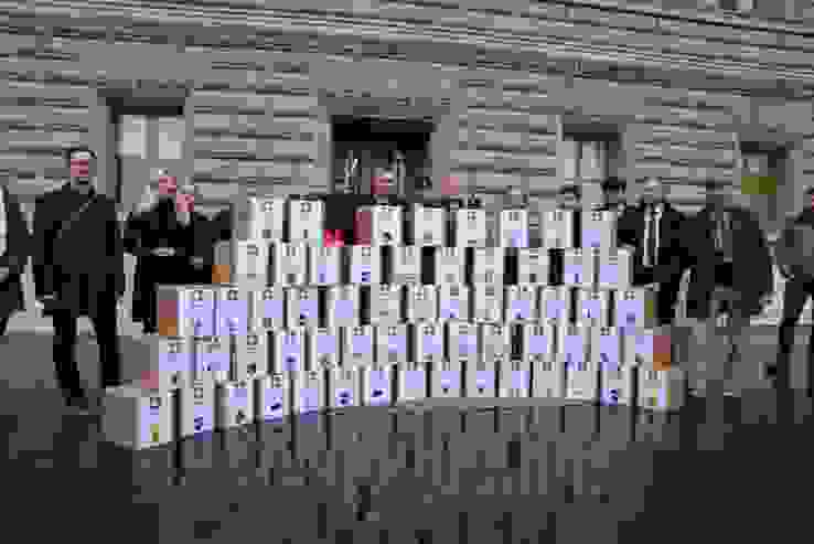 2019-01-17_Unterschriftenuebergabe.JPG Le 17 janvier, la Communauté d'intérêts du tir suisse a remis plus de 125'000 signatures à la Chancellerie fédérale pour le référendum contre la loi sur les armes et la reprise de la directive sur les armes de l'UE.