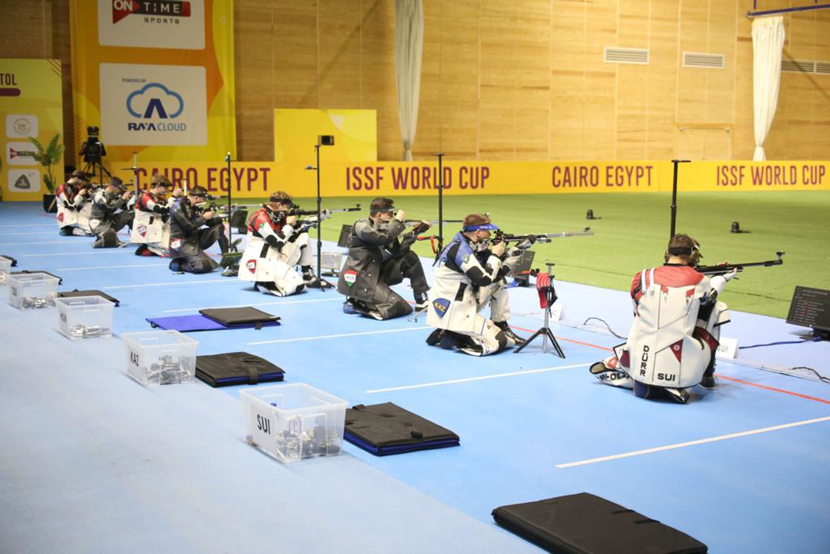 Weltcup-Halbfinal in Kairo (EGY) mit Jan Lochbihler und Christoph Dürr.