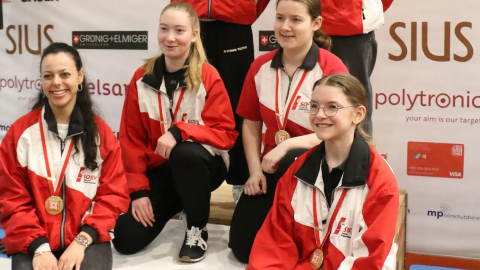 Das siegreiche Team aus Solothurn bei den Junioren