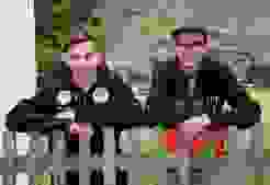K1600_Medienbericht BM Jungschützen.JPG Alter und neuer Bündner Meister: Fabio Giger (links) bei den Jugendlichen und Pascal Cadalbert bei den Jungschützen.