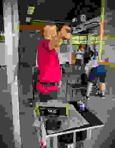 Adrian 3 Adrian Schaubs Parade-Disziplin: Zentralfeuerpistole 25m.