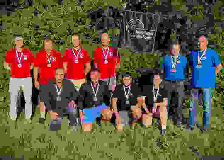 GM 25M, Seigerfoto, Vlnr. Bulle Grevîre I, Schmitten Flamatt I, Giffers Tentlingen I Podest GM 25m (v.l.): Bulle Grevîre I, Schmitten Flamatt I, Giffers Tentlingen I.