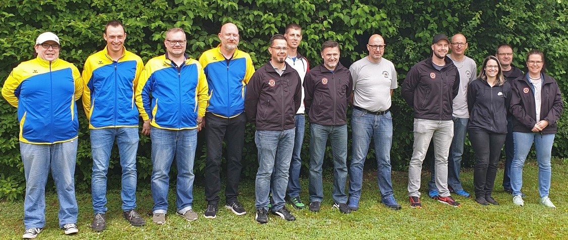 In Untersiggenthal setzten sich die Villmerger Schützen (Mitte) vor Muhen (links) und dem zweiten Villmerger Team durch.