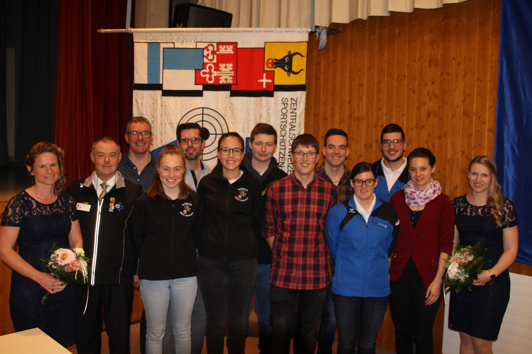 Die geehrten Schützen