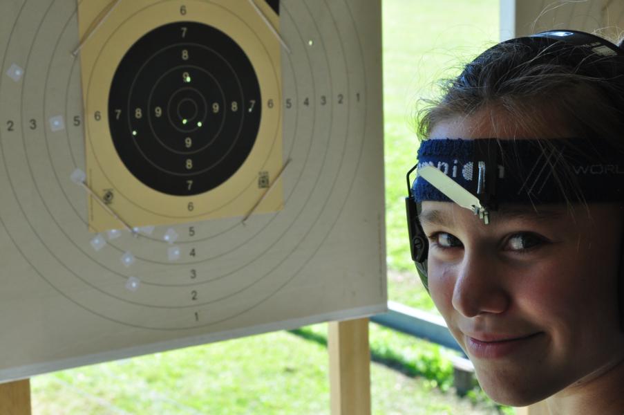 Eine der jungen, ambitionierten Teilnehmerinnen: Liliana Weber vom PSV Diessenhofen