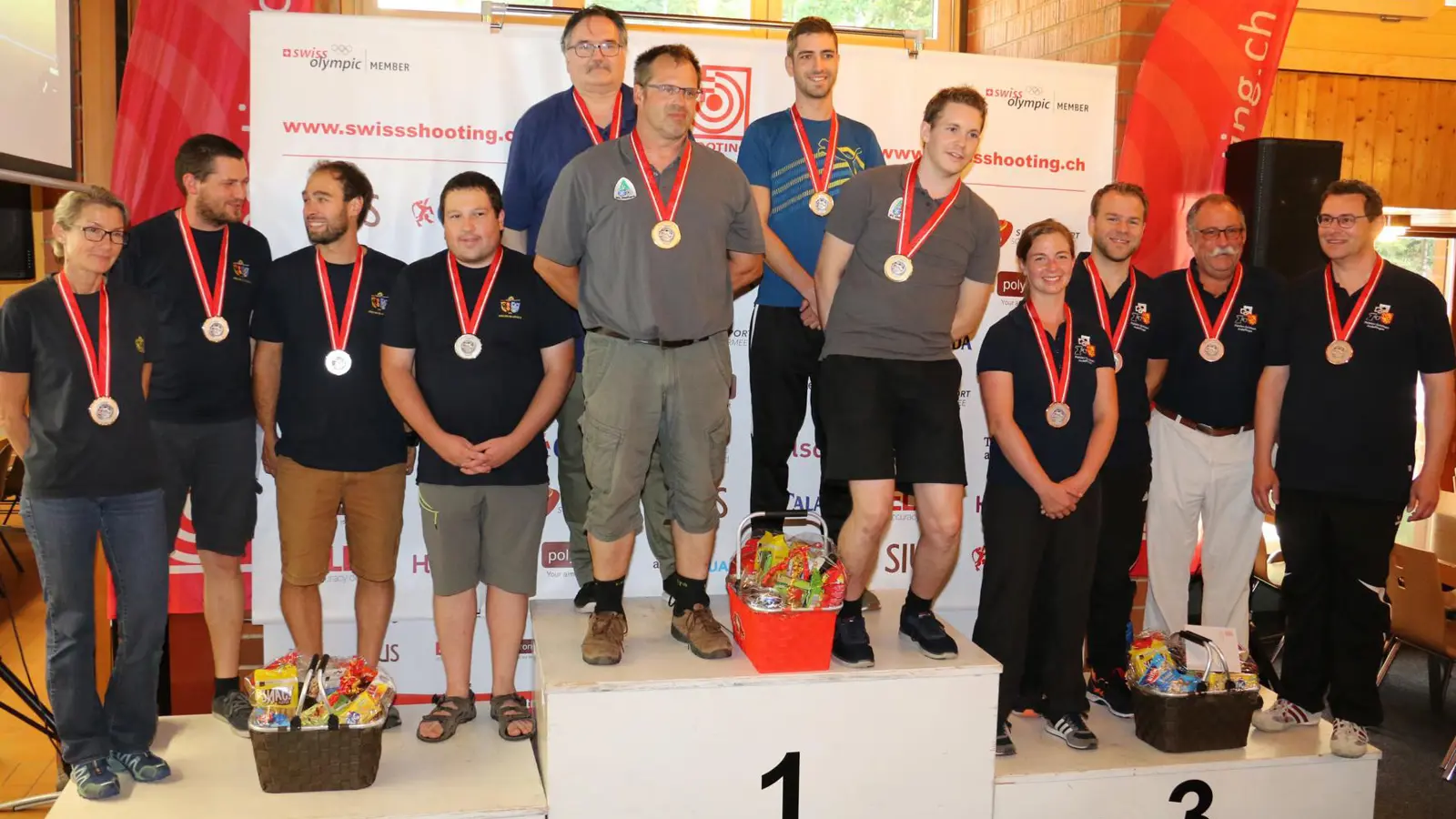 Siegerpodest Final SPGM 25m 2019