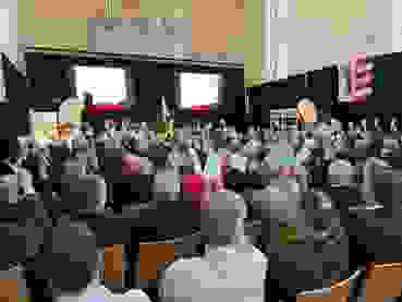 IMG 5011 Die Versammlung fand in der Jesuitenkirche in Pruntrut JU statt.