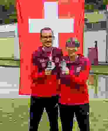 Dufaux und Guignard.jpg Vizeuropameister 2022: Gilles Dufaux und Silvia Guignard.