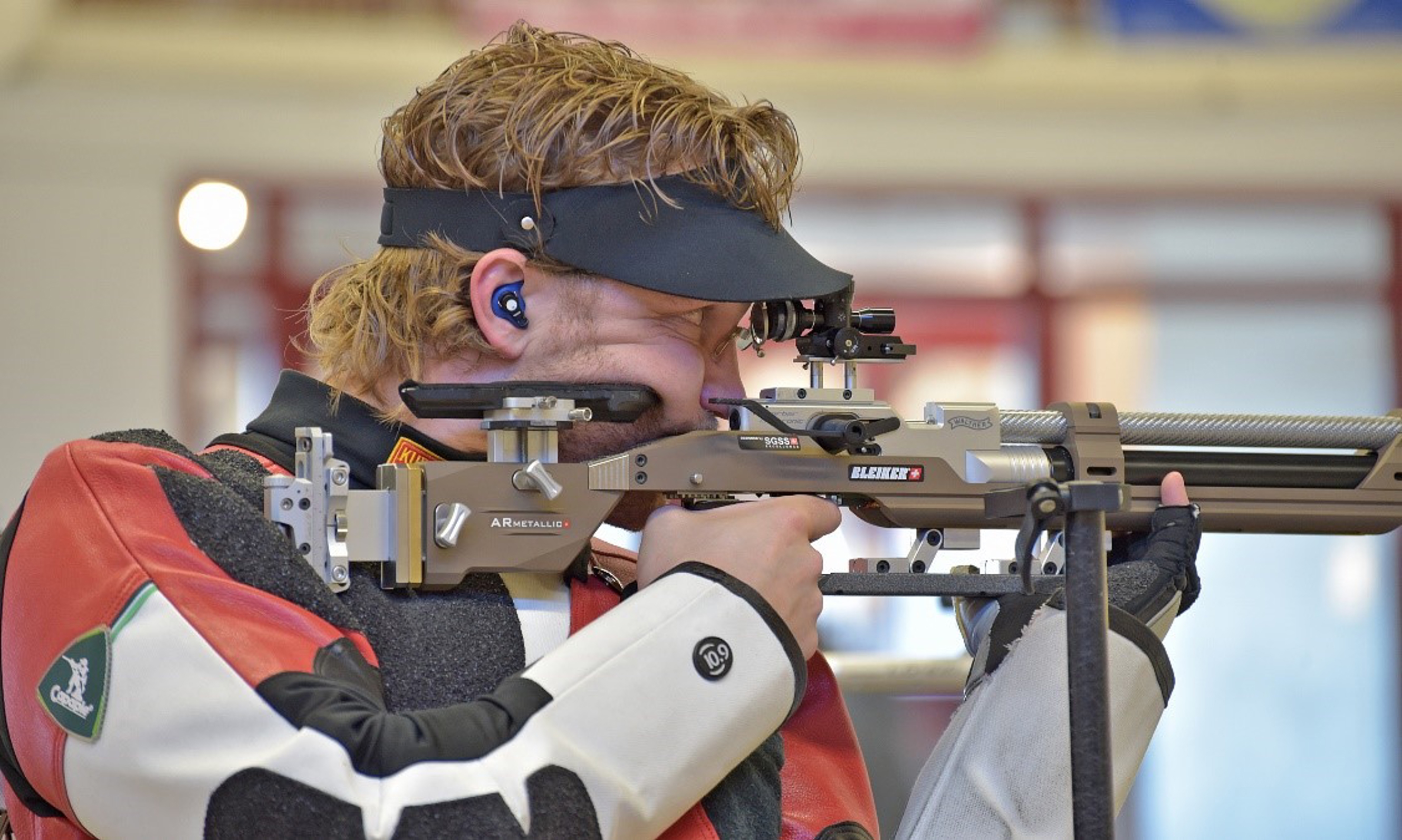 Jan Lochbihler schoss im Nordwestschweizer 10-m-Match ausgezeichnete 627,2 Punkte.