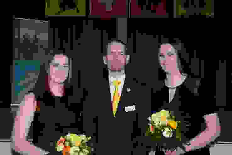 2019-03-24_DV-SHKSV.JPG Der neue SHKSV-Präsident Pascal Herren flankiert von Claudia Bührer (links) und Julia Bührer.