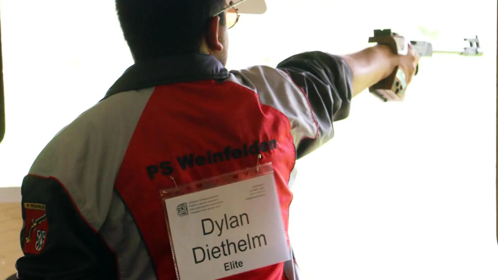 Dylan Diethelm in Aktion