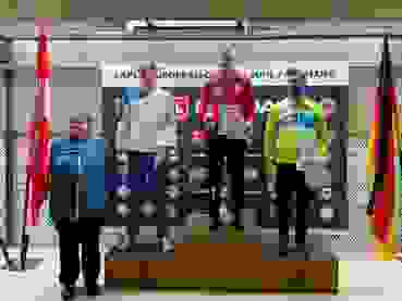 Adrian Podest EC Suhl Adrian Schaub gewinnt am Europacup in Suhl (GER) mit der Zentralfeuerpistole vor Kévin Chapon (FRA) und Joze Ceper (SLO)