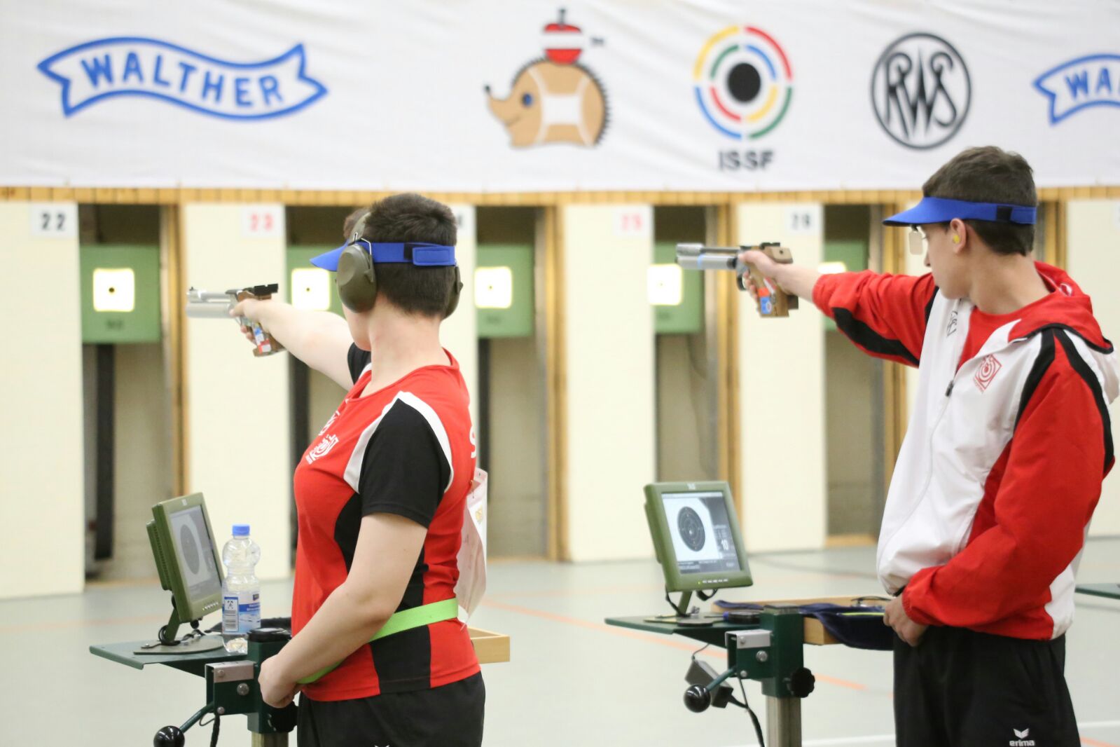 Anna Bastian und Jason Solari zeigten im Mixed-Wettkampf eine ansprechende Leistung.