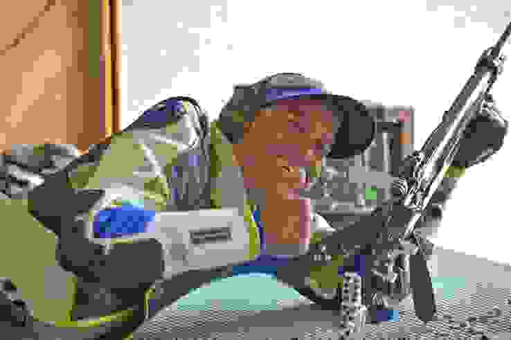 K1024 Butazzo Strahlend1a Strahlend wie ein Brillant: Der Fricktaler Senior Alexander Buttazzo schoss bei den Senioren liegend neuen Aargauer Finalrekord.