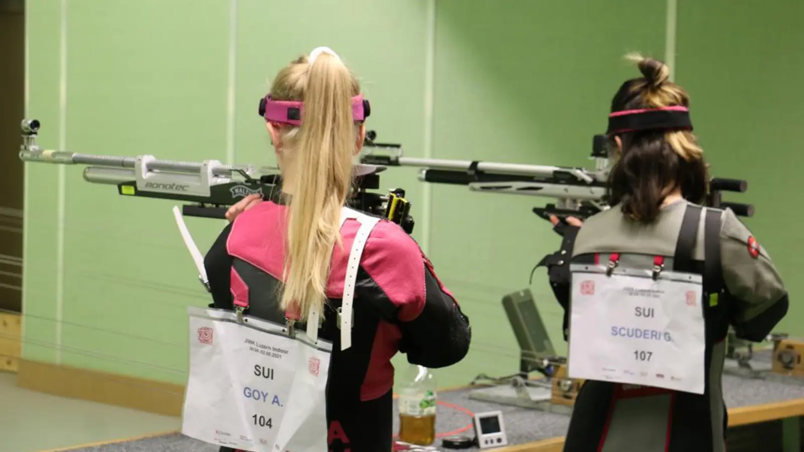 JIWK Luzern G10m Mixed Zweitplatzierte schiessen