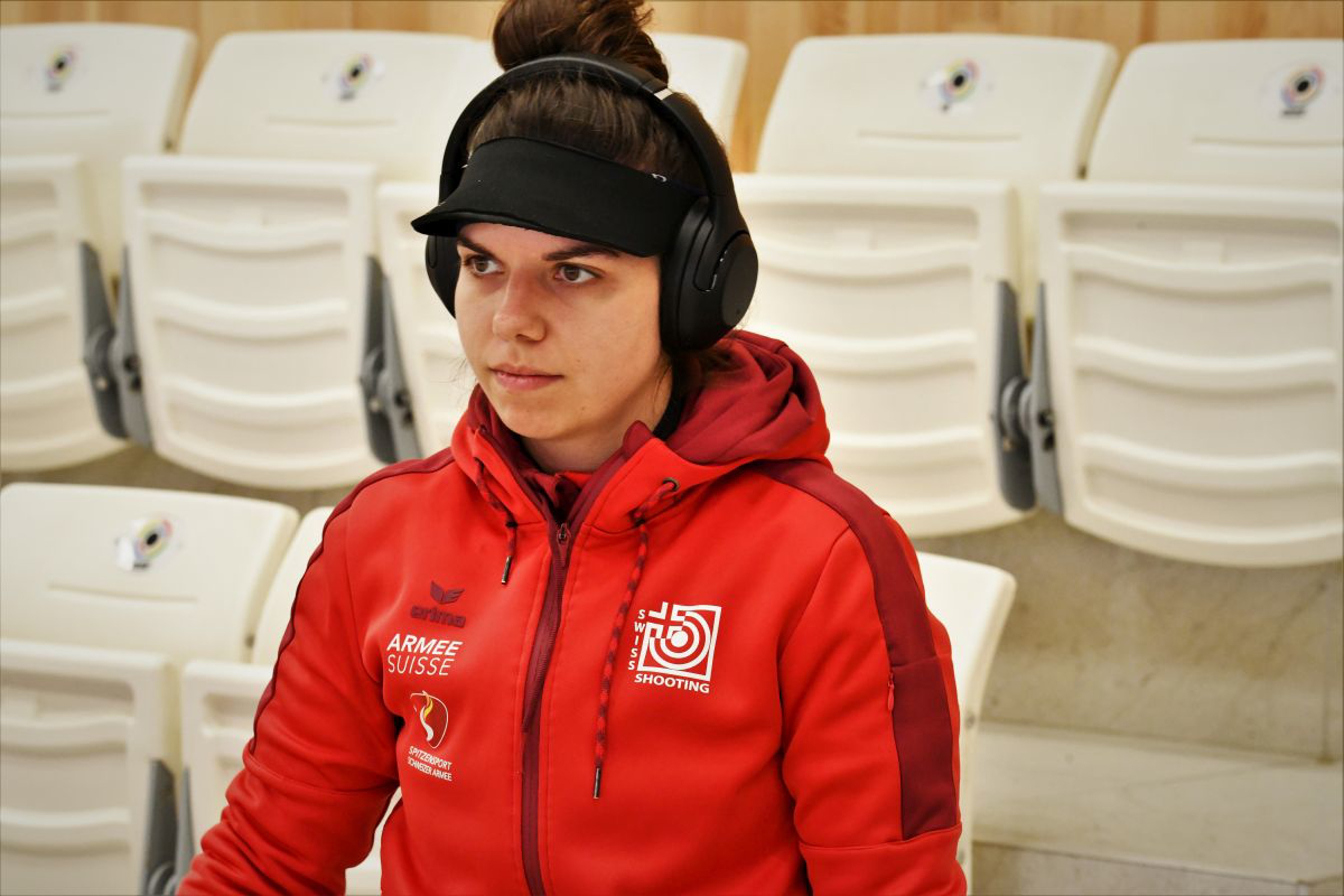 Hochkonzentriert: Chiara Leone. Foto: Jürgen Heise
