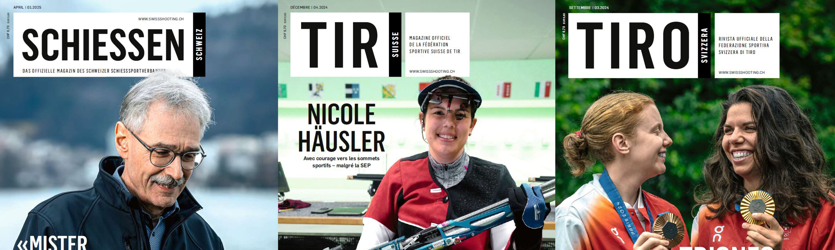 Titelbild Banner Schiessen Schweiz