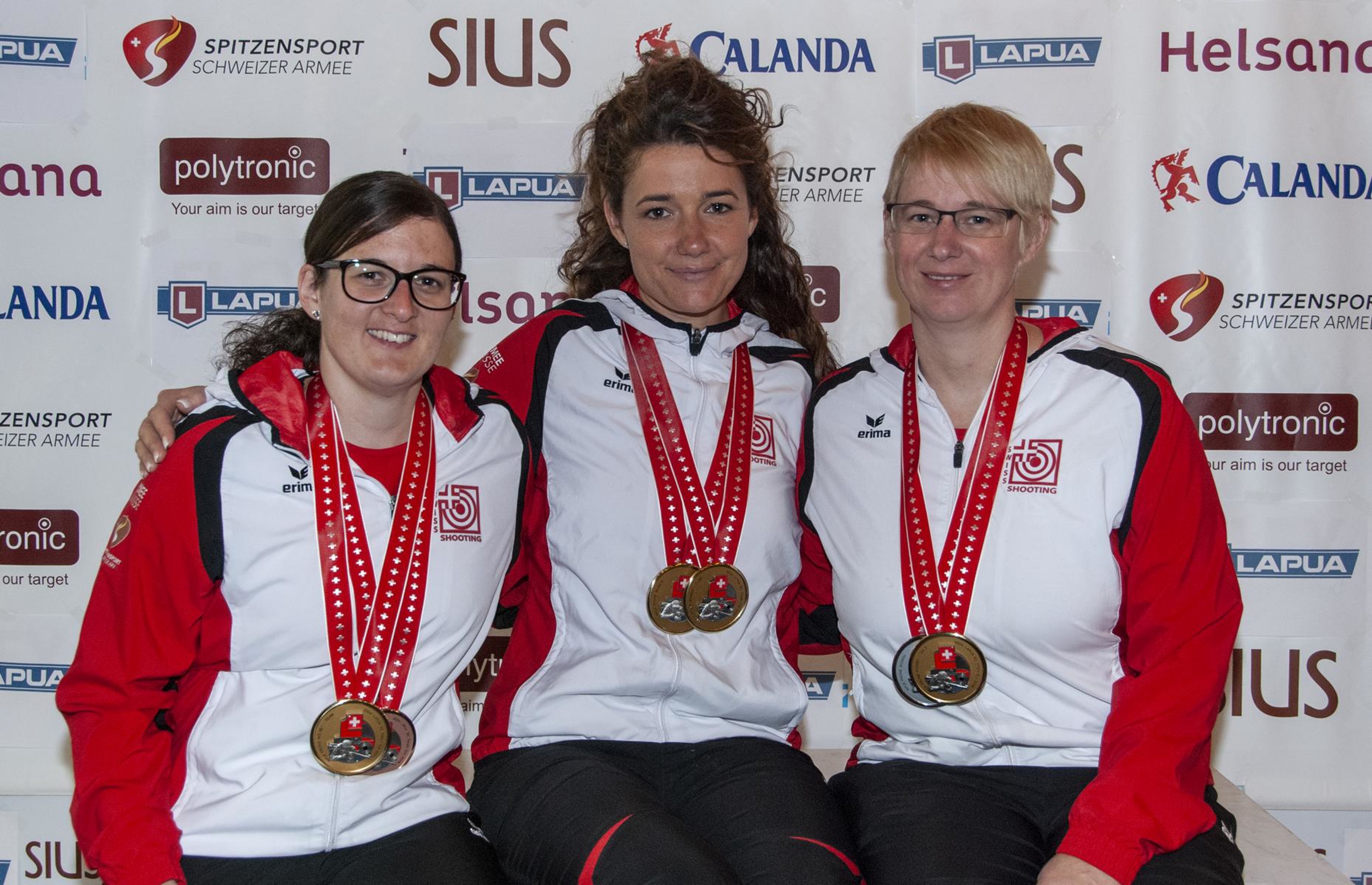 Das Schweizer Frauen-Trio hat in Thun viel Selbstvertrauen gesammelt.