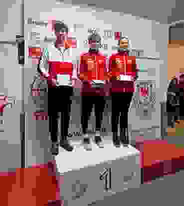 PHOTO 2024 01 20 16 48 07 Pistole 10m: 1. Pagrick Roggli, 3. Alice Ambrosini