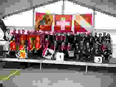 Sieger NLA Sport Sieger NLA Sport (v.l.): 2. Oberwinterthur Standschützen; 1. Schützengesellschaft Aarau; 3. Höri Schiessverein.