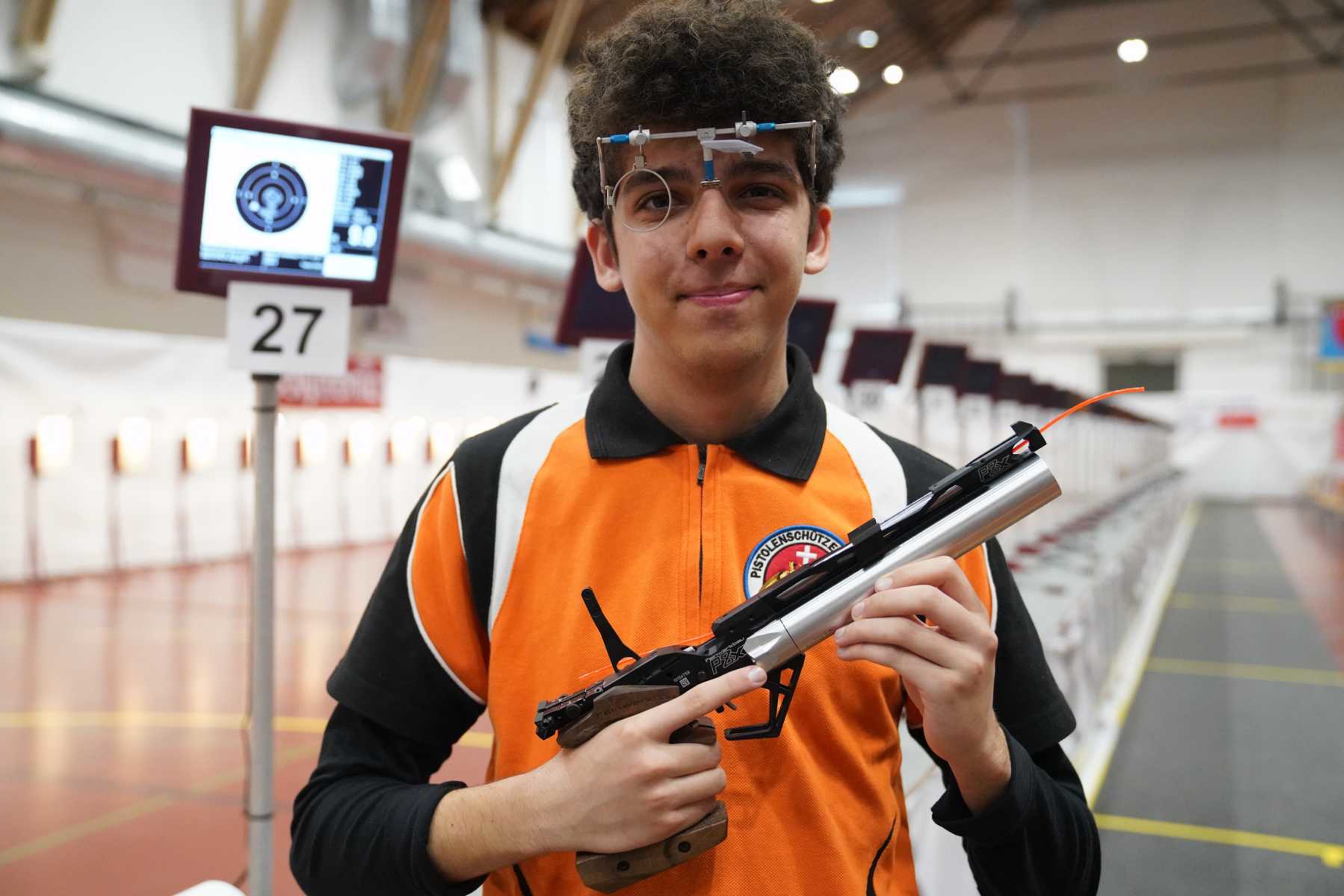 Rogerio Jörg aus Kölliken AG ist neuer Schweizermeister bei den Pistolenjunioren U21. 