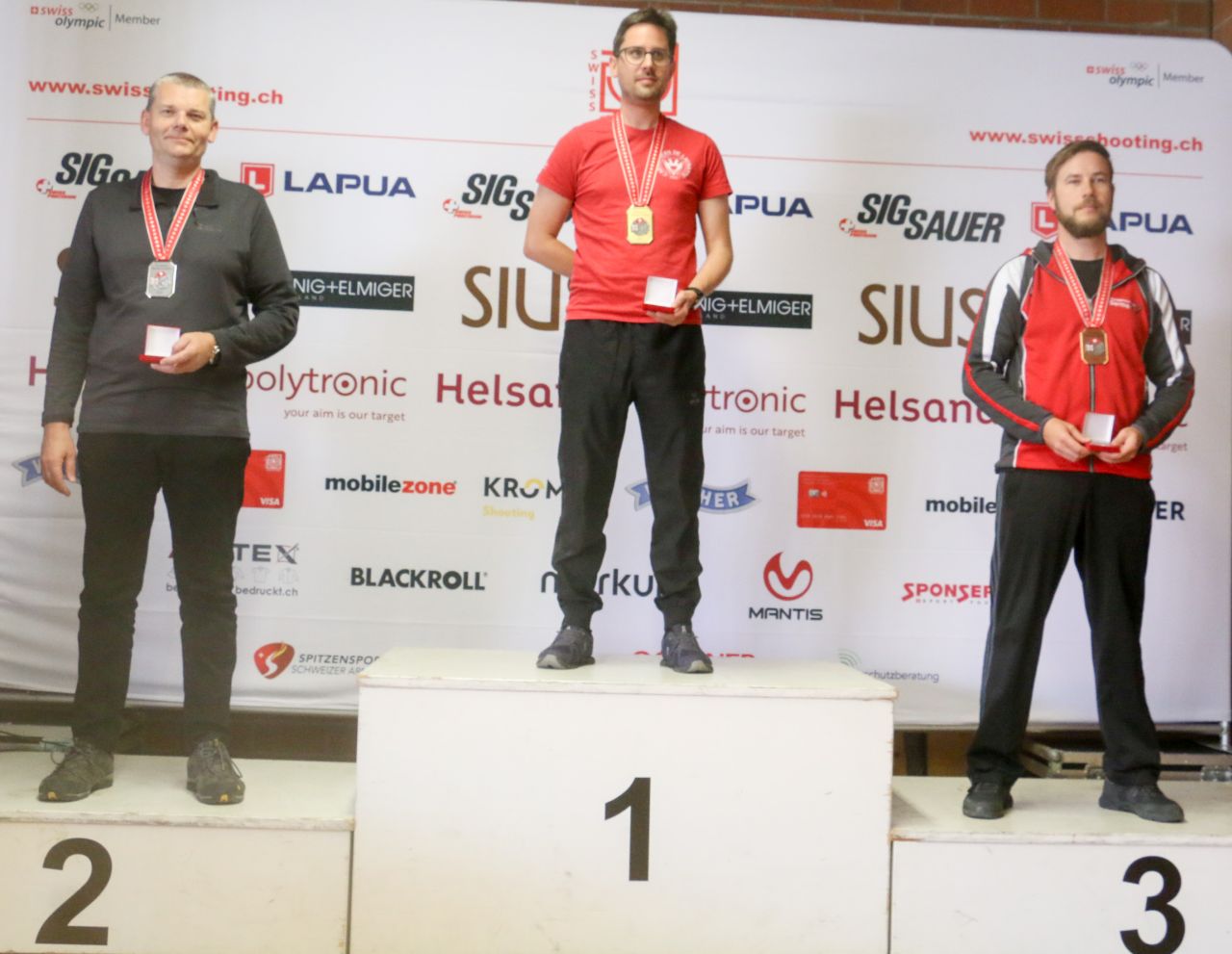 Cédric Grisoni siegt vor Dieter Grossen und Markus von Flüe