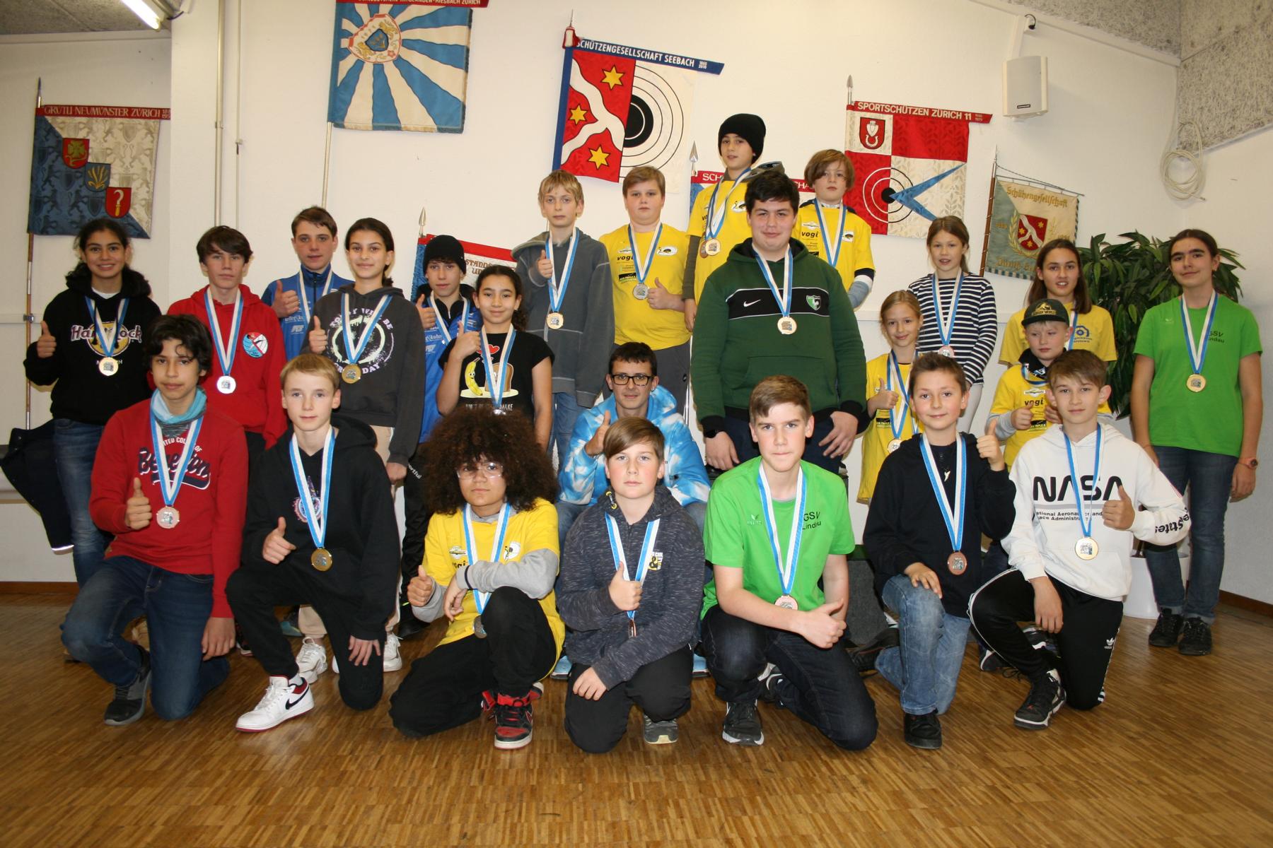 Die Medaillengewinner aller Kategorien