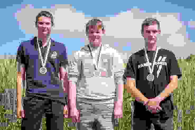K1600_JAN 1.JPG Le podium  de la catégorie M17 (de g. à dr.: Valentin Wicki 2e, Janick Schwab 1er, Nathan Dey 3e).