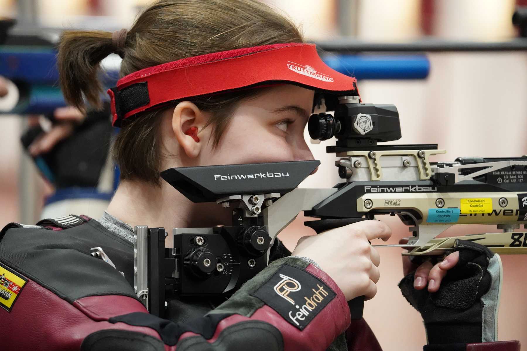 Gina Gyger ist Schweizermeisterin in der Kategorie U21.