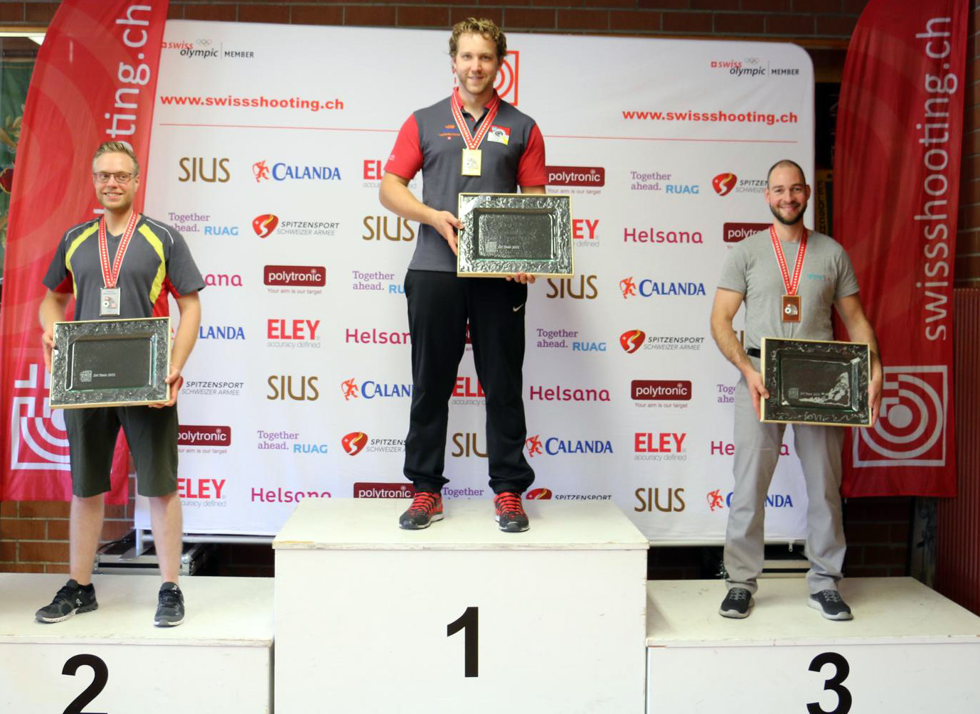 Sieger Jan Lochbihler mit Pascal Bachmann auf Platz 2 und Rafael Bereuter als Dritter