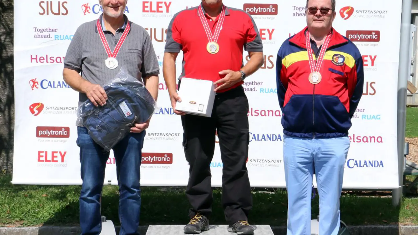 Podest Veteranen Sport