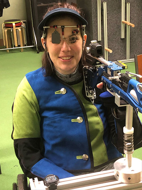 Nicole Häusler aus Pfaffnau (LU) dominierte im Gewehr-Wettbewerb