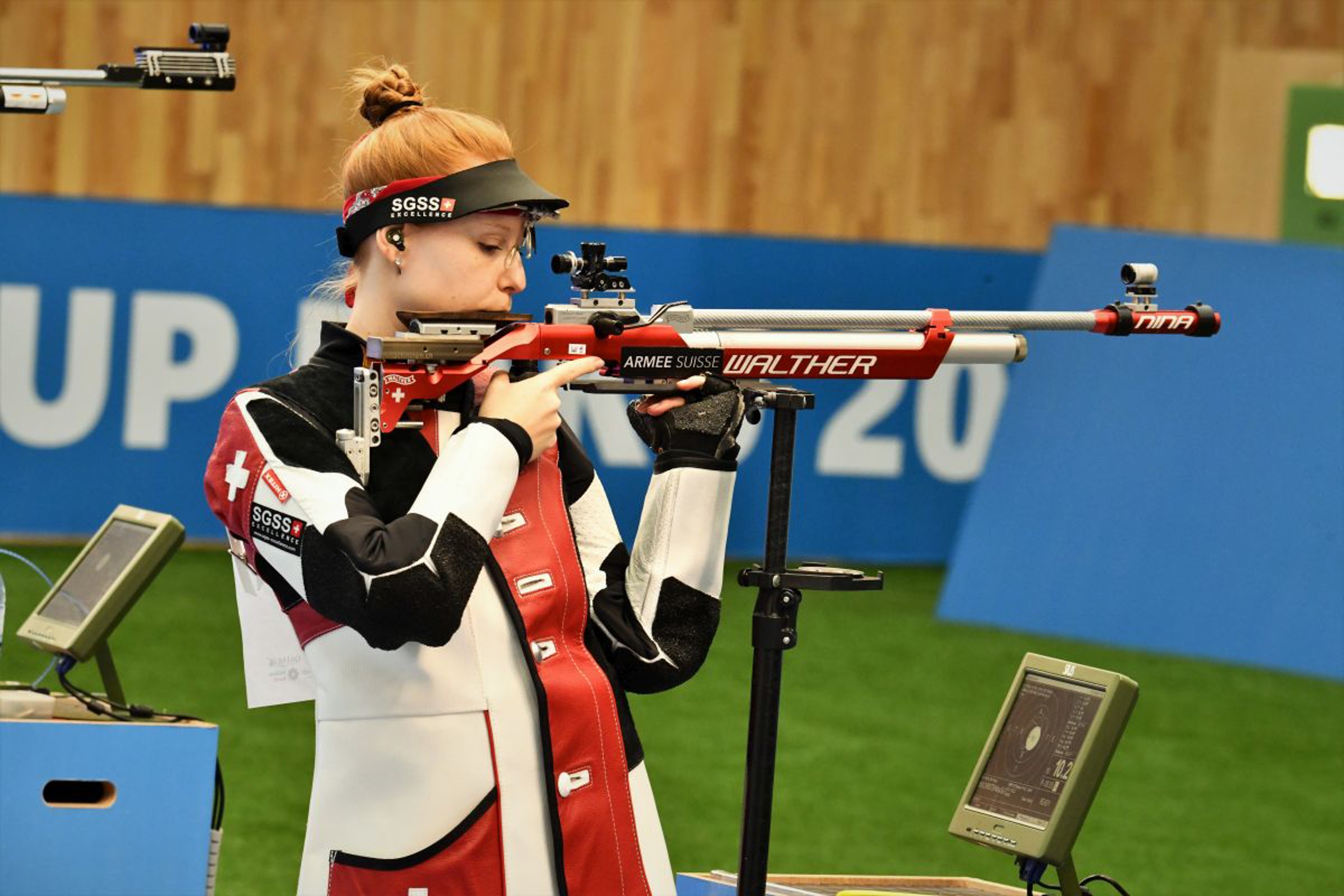Nina Christen während des Finals. Foto: Jürgen Heise