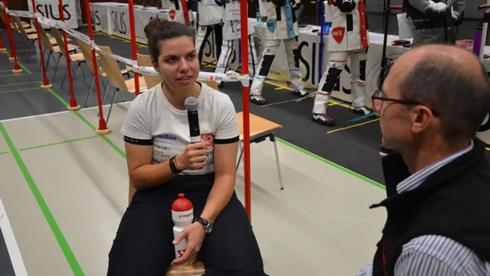 Olympiasiegerin im Interview