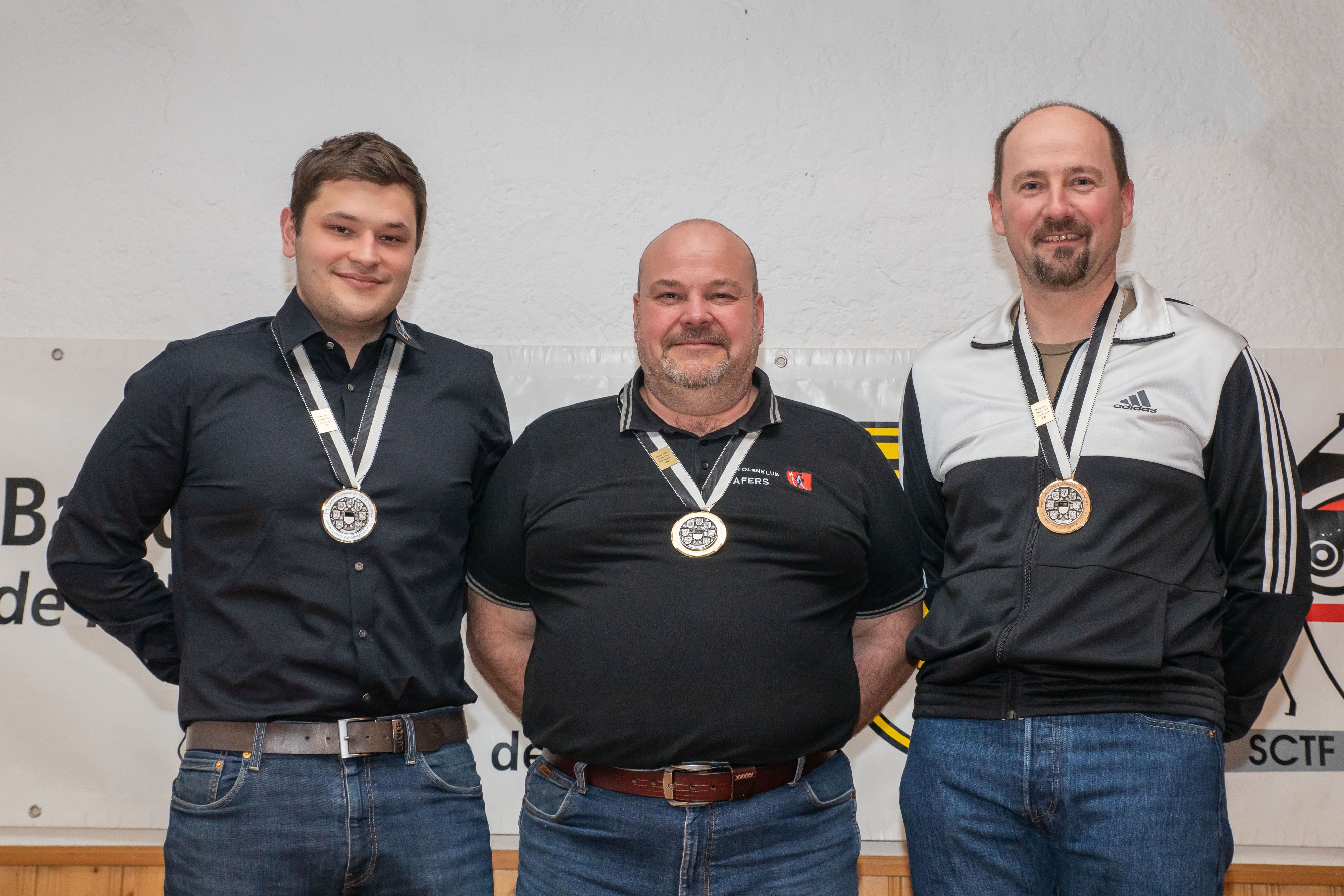 Siegerbild Elite (v.l.): Gregory Emmenegger, Hans-Peter Baeriswyl, Jean-Luc Bastien