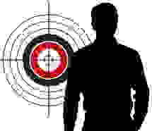 Silhouette Schütze Silhouette Schütze