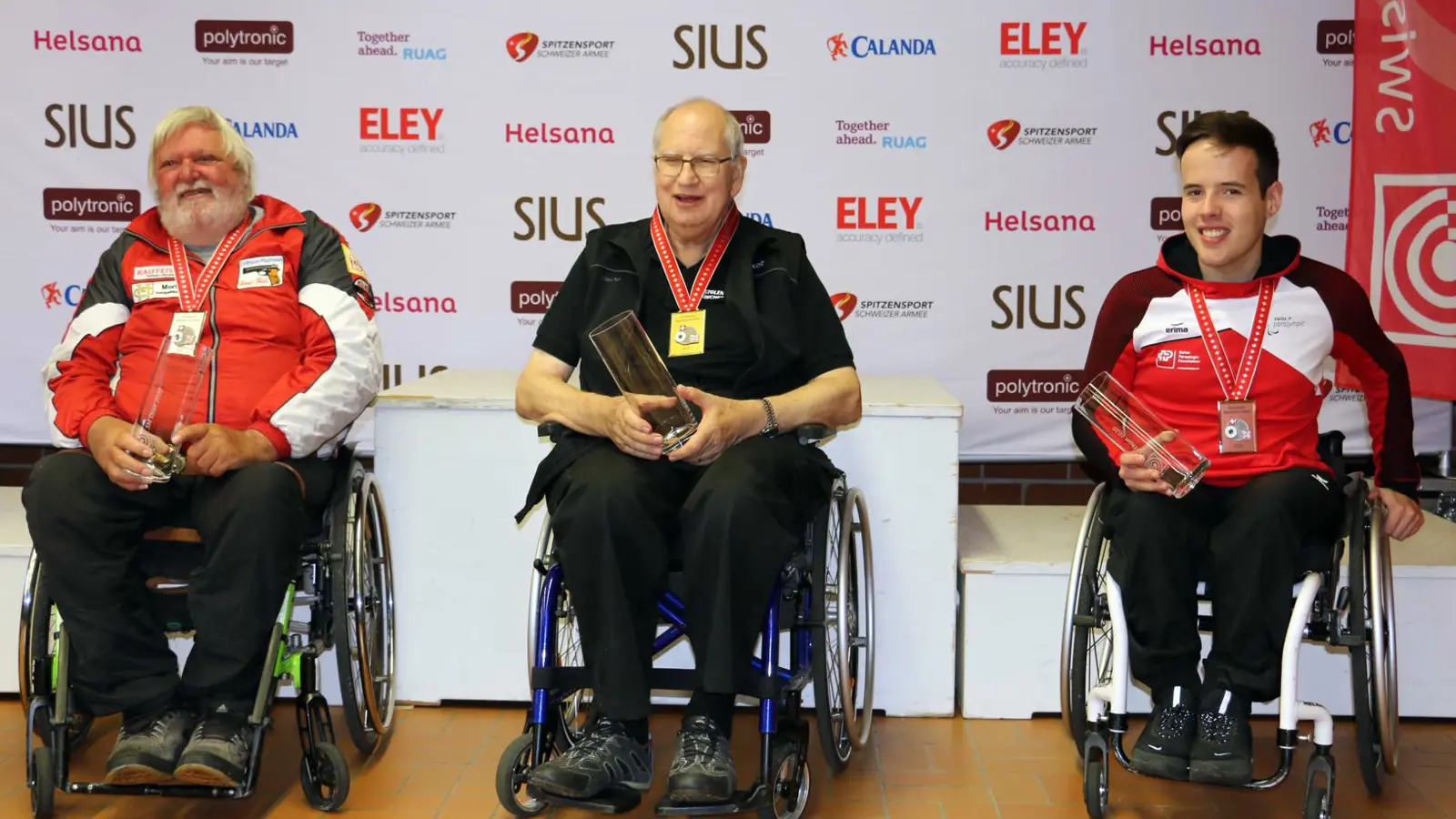 Siegerehrung Pistole 50m WSPS