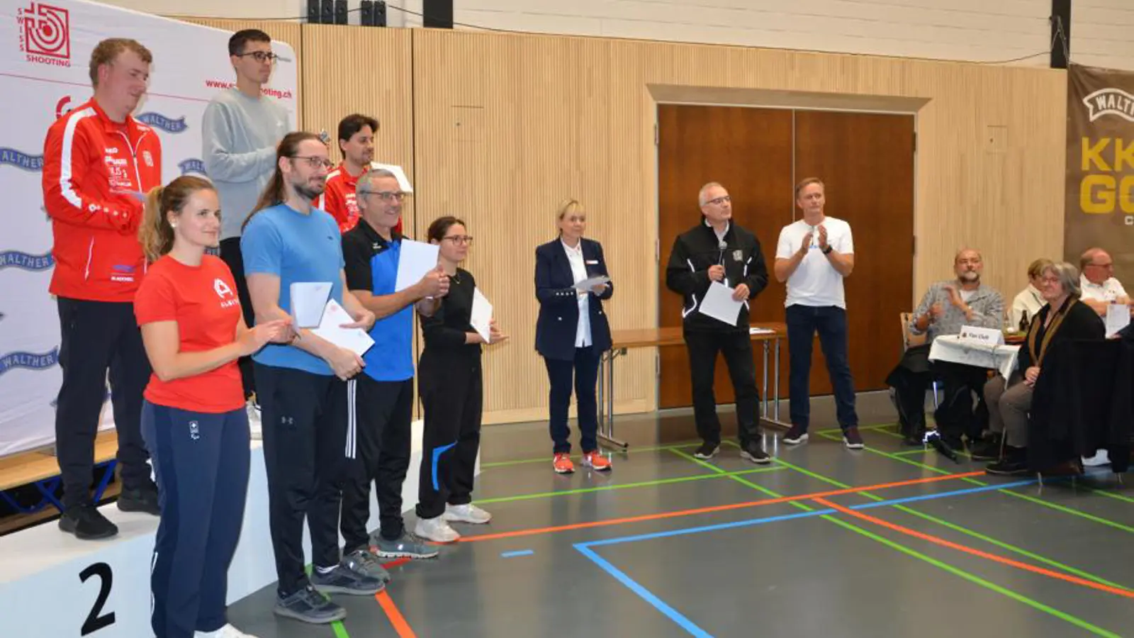 Siegerehrung Pistole Elite