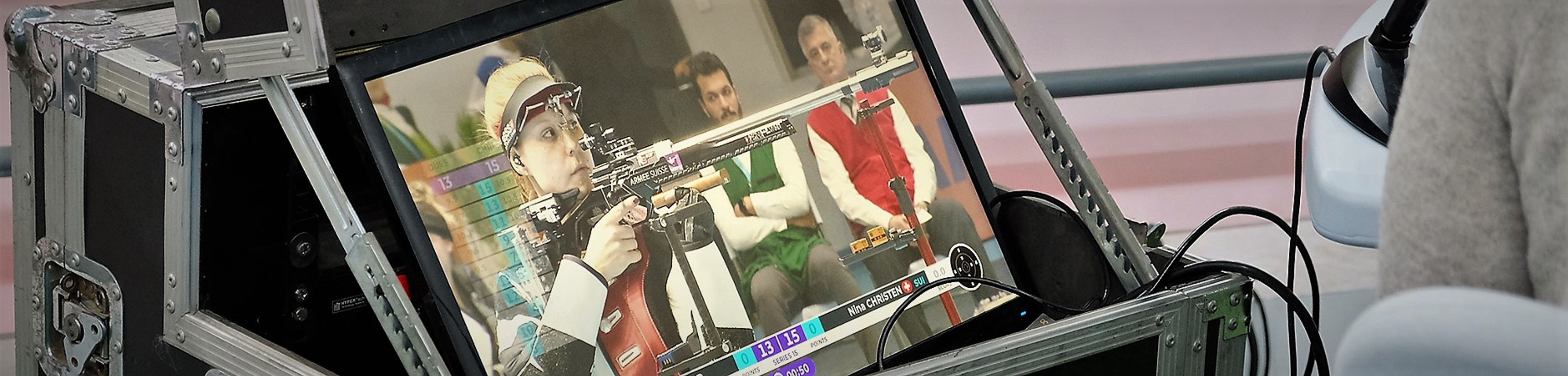 Nina Christen in Fernsehmonitor