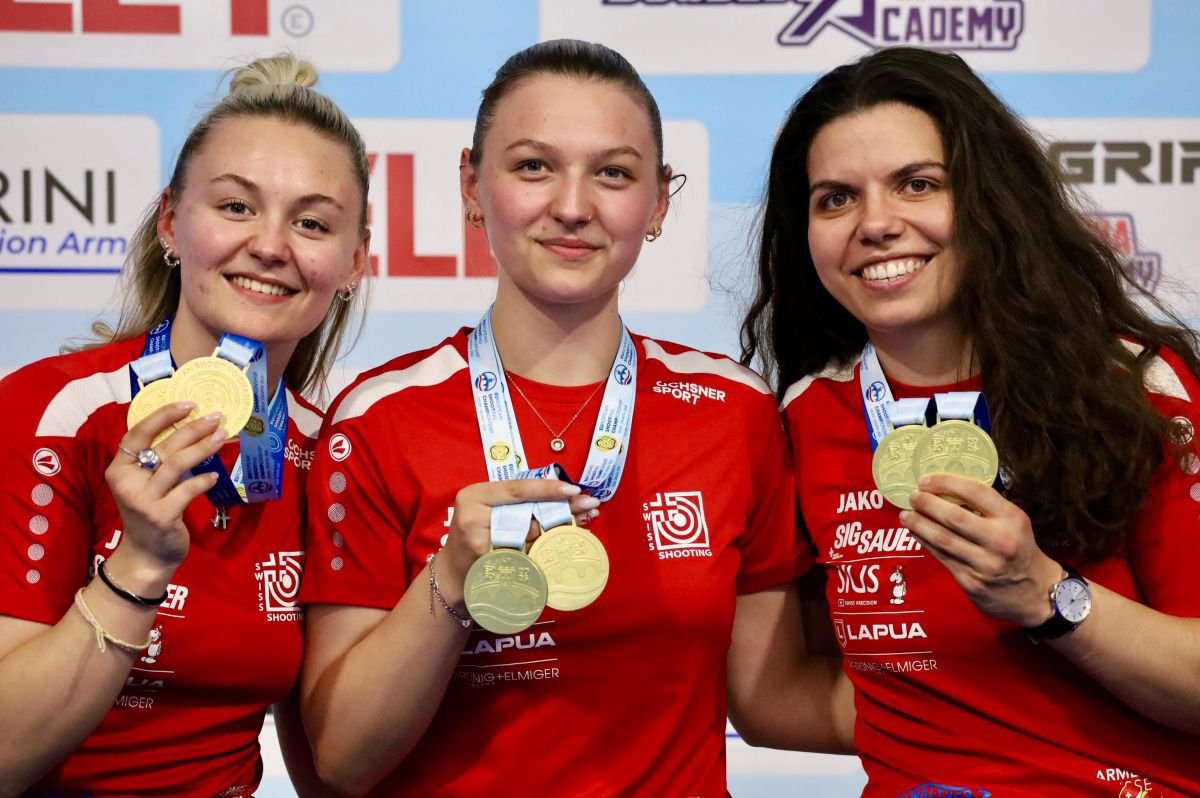 Doppel-Gold für die Gewehr-Frauen