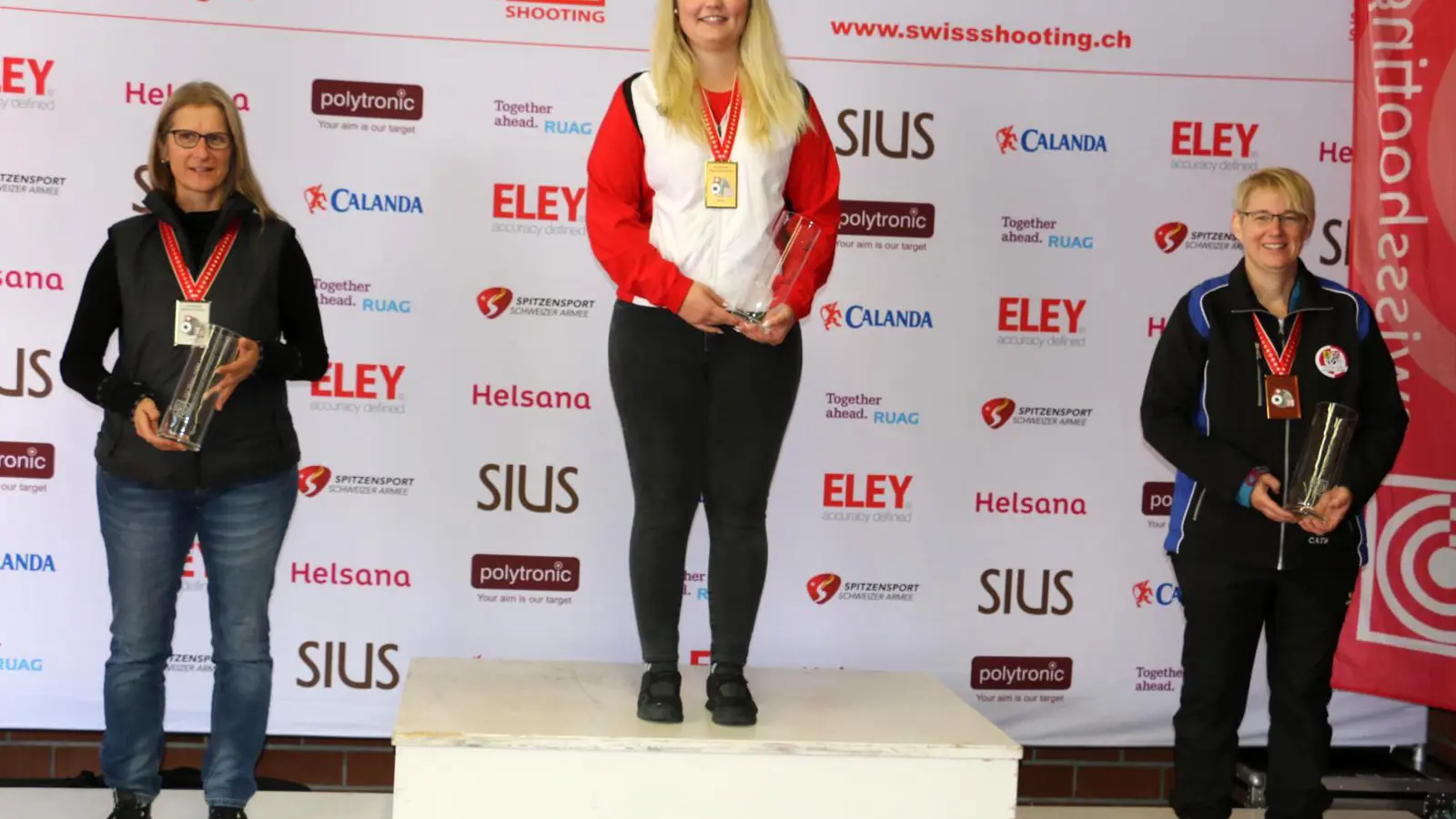 Podest G300m liegend Frauen
