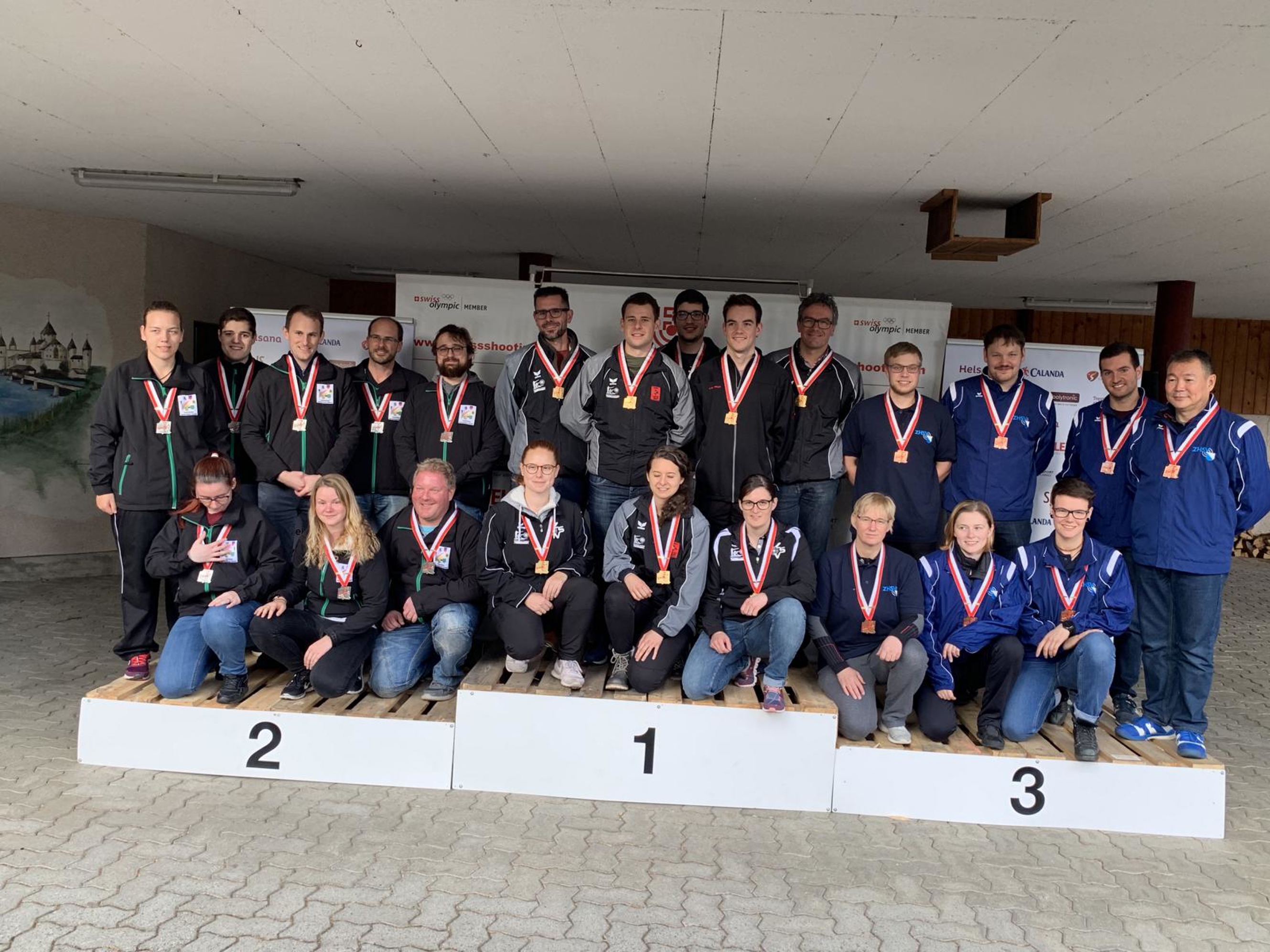 Das Team aus der Zentralschweiz siegte vor den Ostschweizern und den Zürchern.