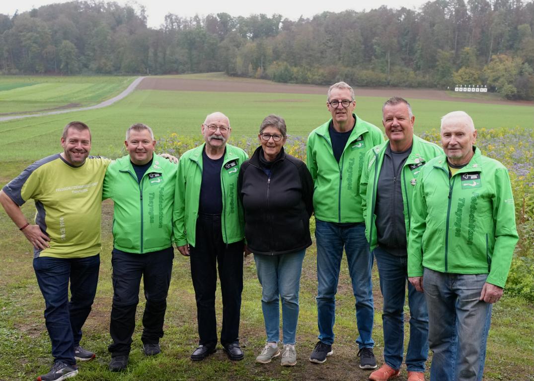 Siegerbild: Stefan Tanner, Franz Baumann, Jean Waldvogel, Beatrice Ramseyer, Thomas Biber, Peter Hermann