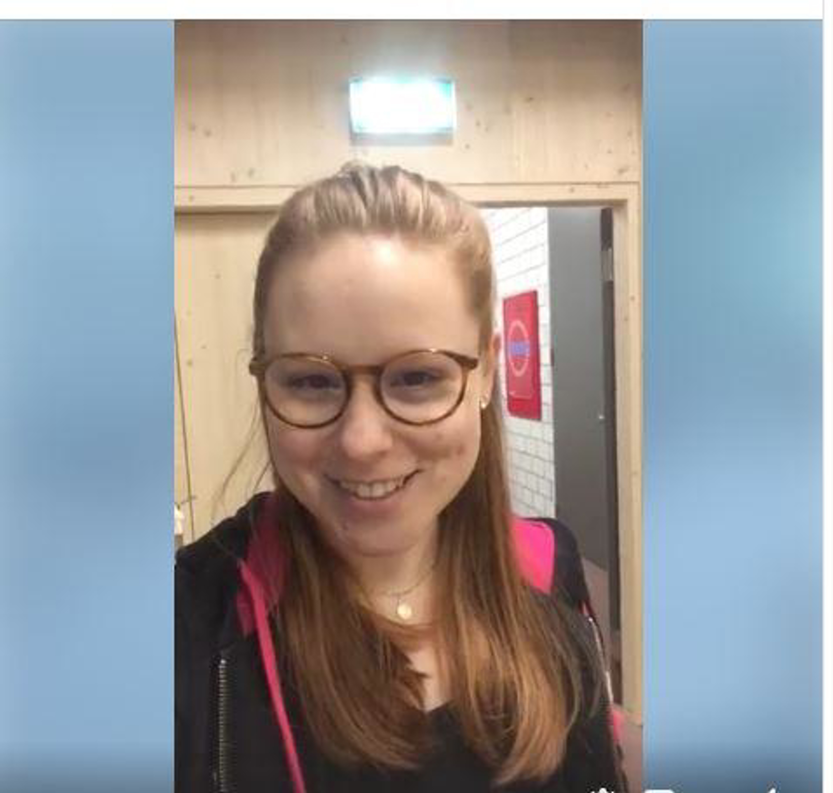 Screenshot aus dem Video von Nina Christen anlässlich der Wiederaufnahme des Trainings in Magglingen.