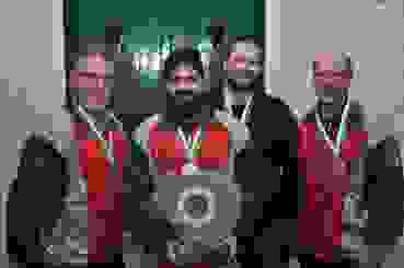 K1600_2019_02_13_Weinfelden_Rang_1_Alois_Ulmann_Dylan_Diethelm_Oliver_Gerber_Hansjörg_Hüppi.JPG Die Gewinnergruppe Weinfelden 1 (v.l.): Alois Ullmann, Dylan Diethelm, Oliver Gerber und Hansjörg Hüppi