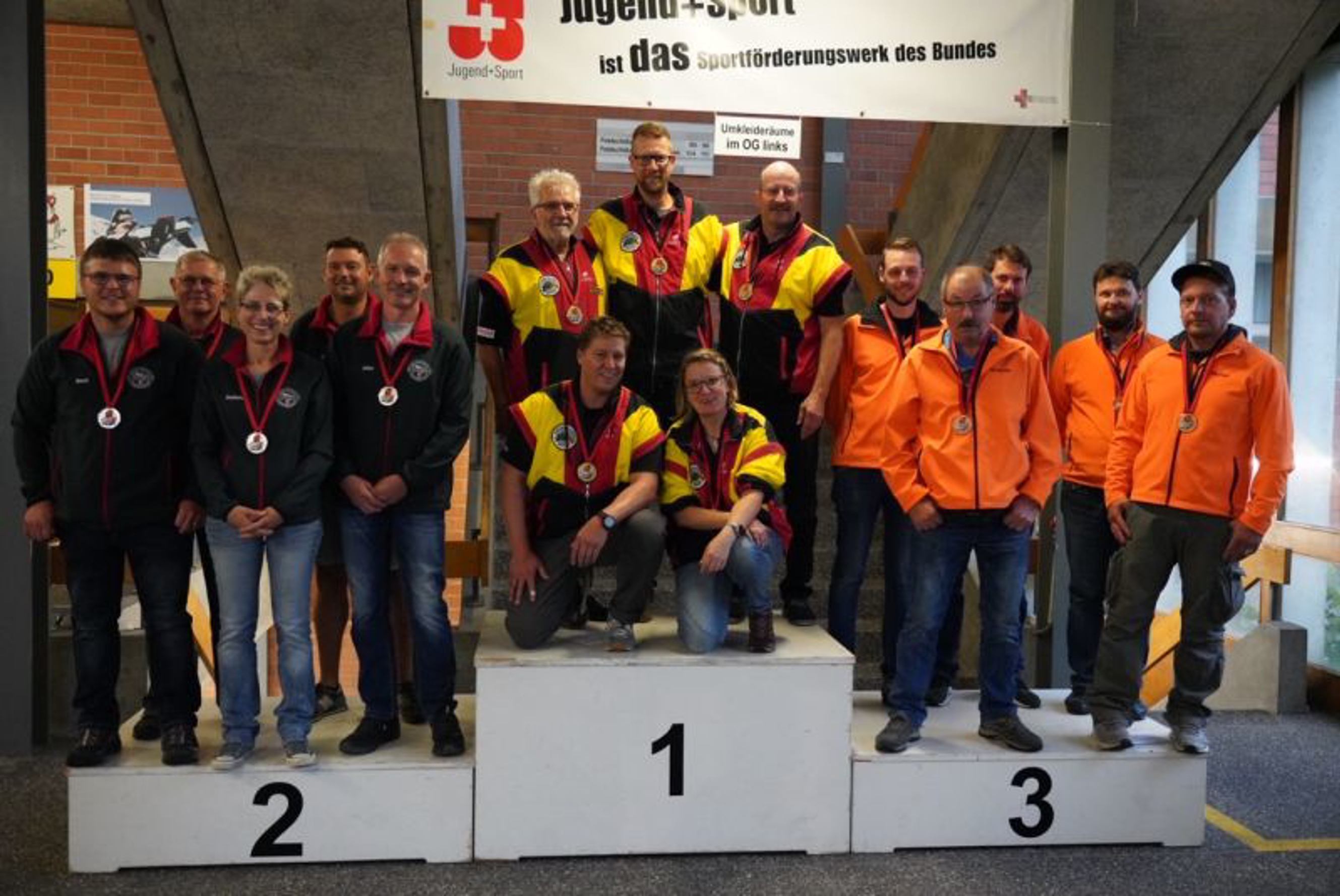 Feld A: 2. Diemtigtal SpS1, 950, 1. Krattigen SG1, 958, 3. Jungfrauregion SpS1, 949.