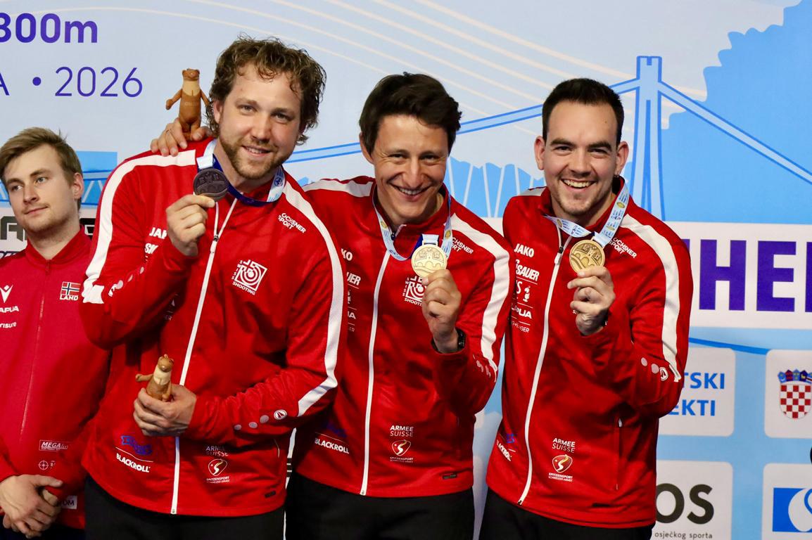 Bronze für das Männer-Trio