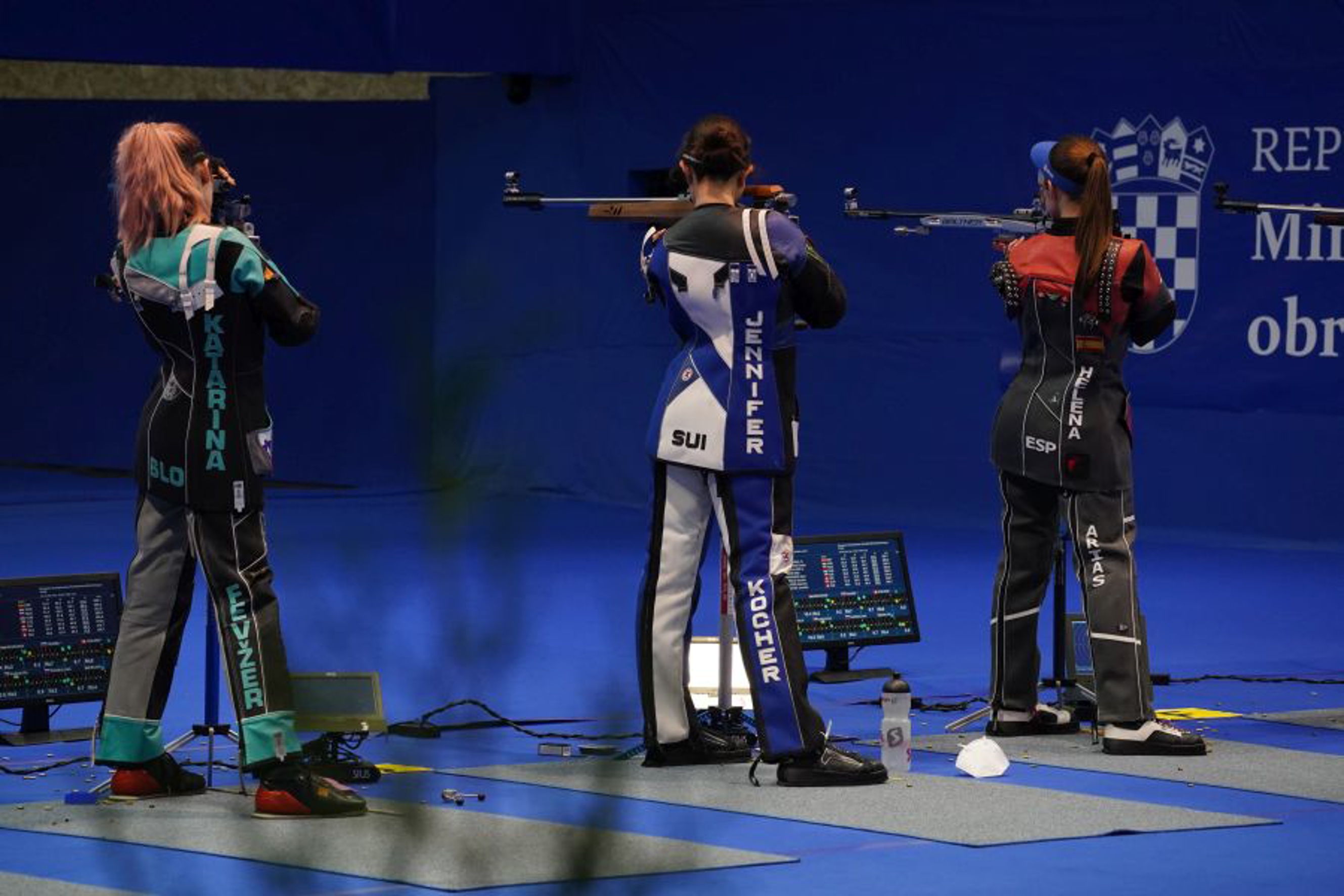 Jennifer Kocher im EM-Final der Juniorinnen in Osijek.