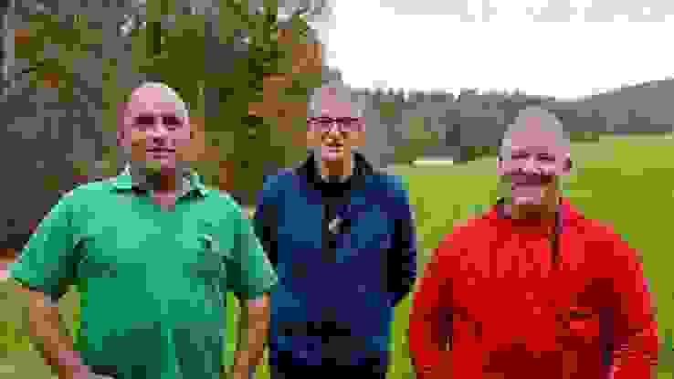 01 Photo Sieger Gew Vlnr Rohner (E) Stanger (D) Schnetzler (A) Die Sieger (v.l.): Hermann Rohner (Ord. Kat. E) , Markus Stanger (Ord. Kat. D), Roger Schnetzler (Sport Kat. A.